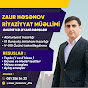 Zaur_Həsənovla_Riyaziyyat