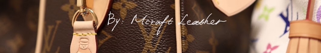 Mcraft Leather zipper pull made for Louis Vuitton Monogram speedy 20 etc.  HD 1080p 