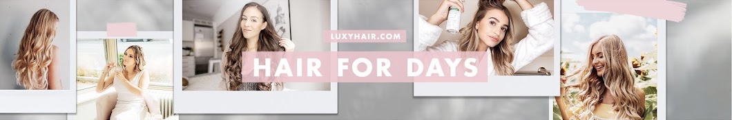 Luxy Hair Banner