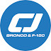 logo CJ Bronco & F-150