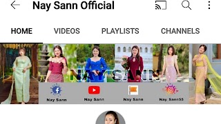 «Nay Sann Official» youtube banner