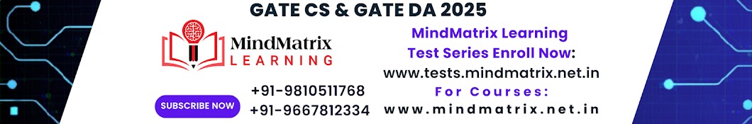 MindMatrix Learning - GATE CS & GATE DA