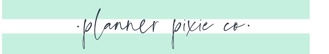 Planner Pixie Co Banner
