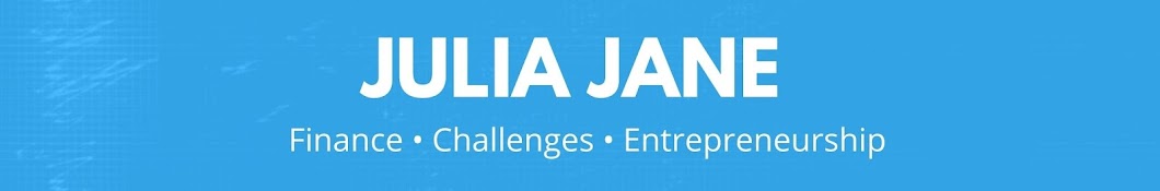 Julia Jane Finance and Fitness Banner