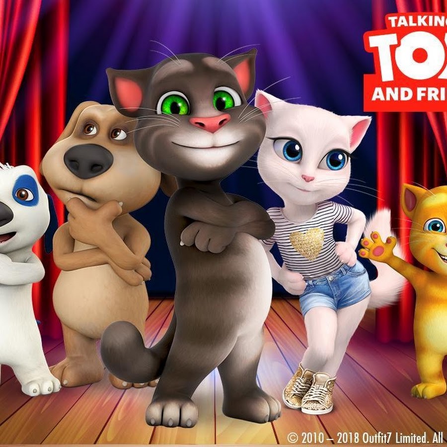 Talking tom youtube. Talking Tom. Том и друзья. Talking Tom and friends. Говорящий том 2010.