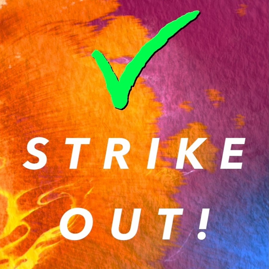 Strike Out Words Meaning