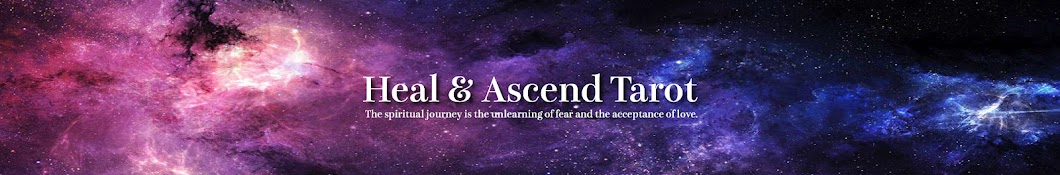 Heal & Ascend Tarot Banner