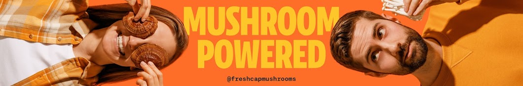 FreshCap Mushrooms Banner