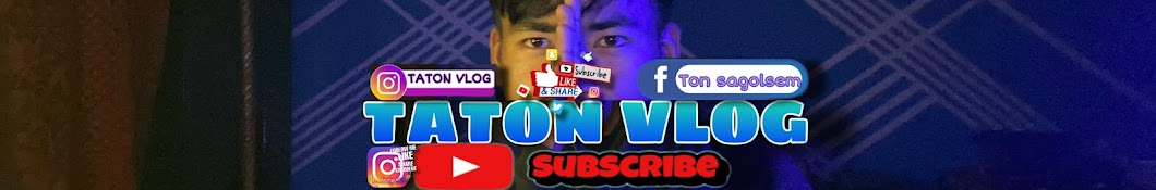 Taton Vlog Banner