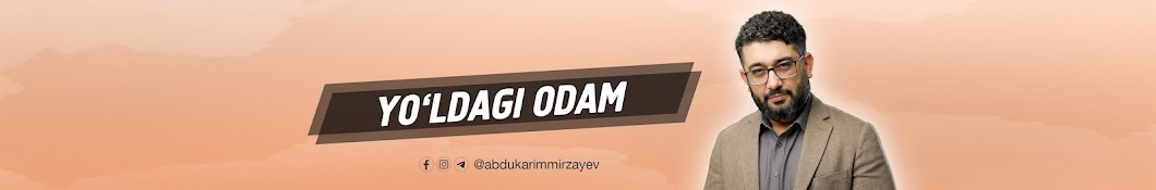 YO`LDAGI ODAM Banner