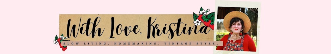 With Love, Kristina Banner