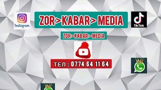 Заставка Ютуб-канала ZOR  KABAR  MEDIA