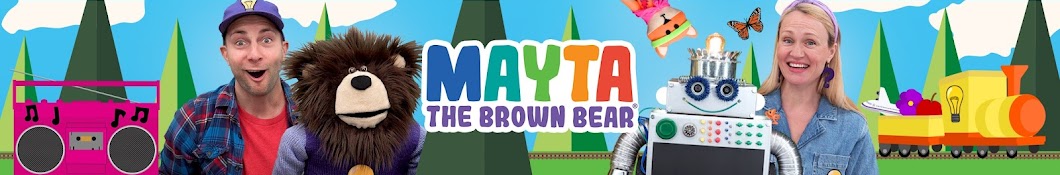 Mayta The Brown Bear - Toddler Learning Videos Banner