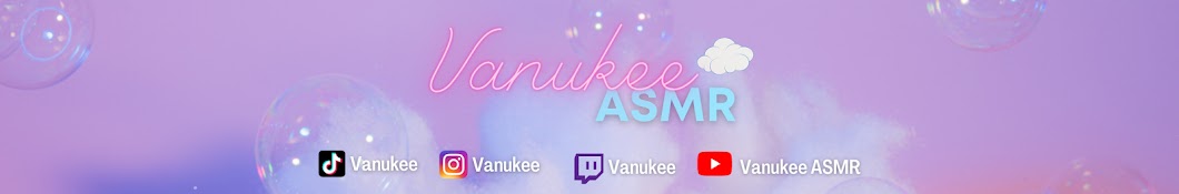 Vanukee ASMR Banner