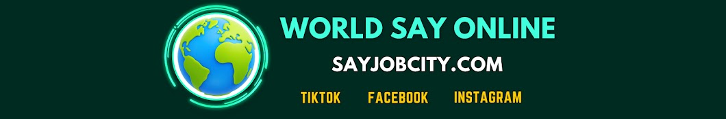 World Say Online Banner