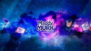 Заставка Ютуб-канала Maddy MURK