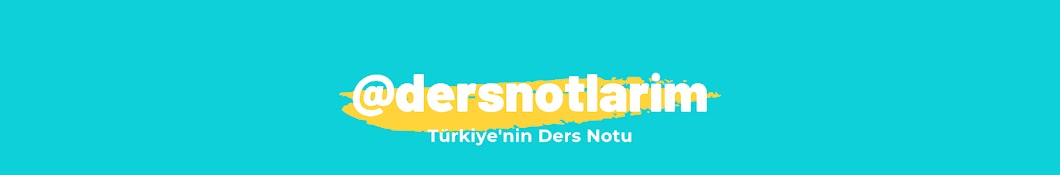 Ders Notlarım