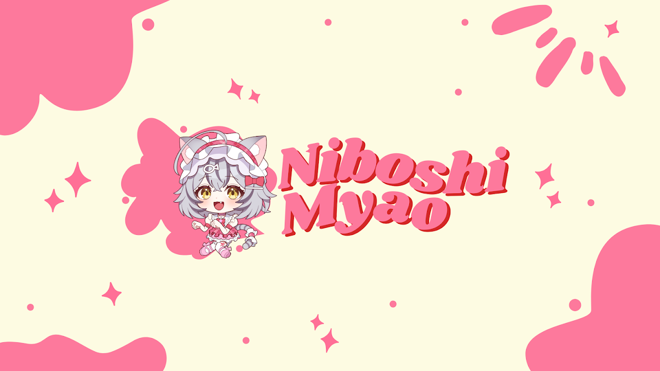 チャンネル「Myao ch. 新星みゃお【にぼしみゃお】」のバナー