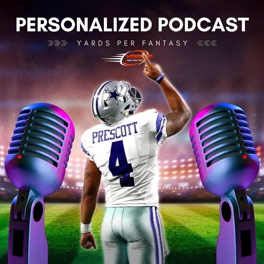 Personalized Fantasy Football League Podcast Yards Per