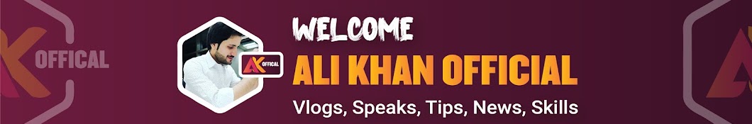 Ali Khan Official Banner