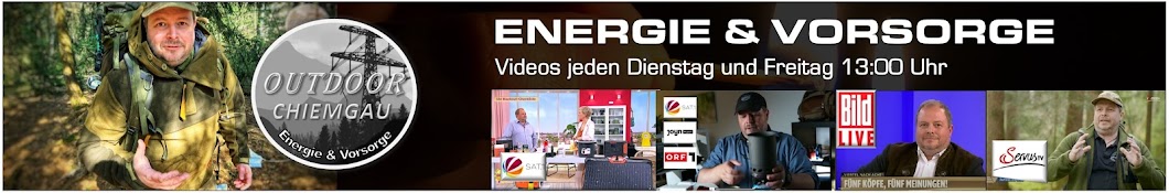 Outdoor Chiemgau / MrBlackout - Energie & Vorsorge Banner