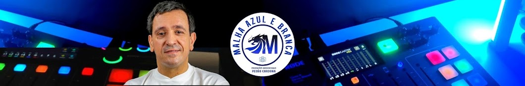 Malha Azul e Branca