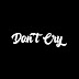 logo DON'T CRY