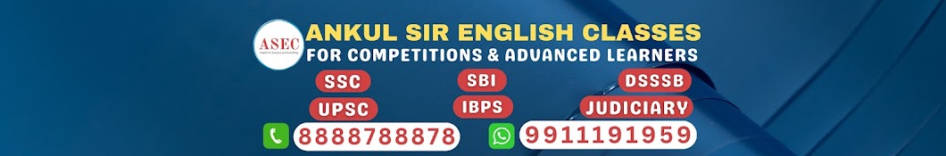 Ankul Sir English Classes Banner