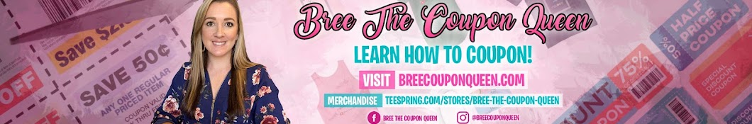 Bree The Coupon Queen Banner