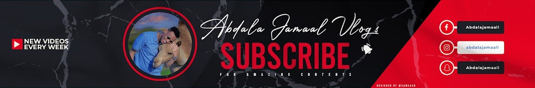 Abdala Jamaal Vlogs Banner