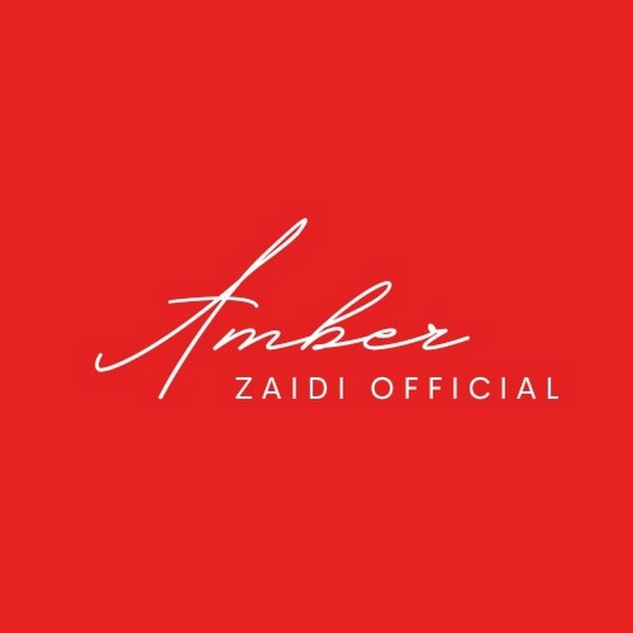Amber Zaidi Official @AmberZaidiOfficial