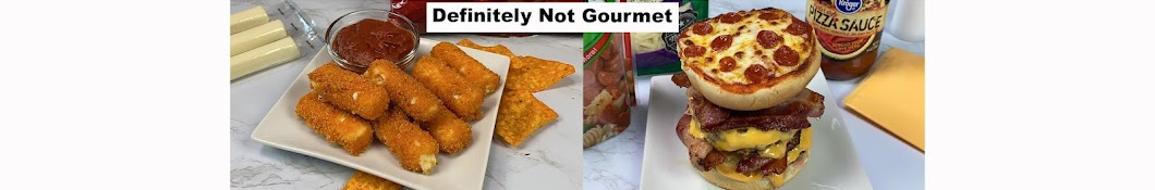 Definitely Not Gourmet Banner