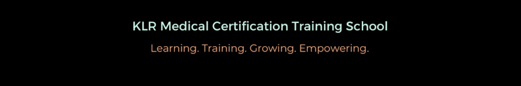 KLR Medical Certification Training School