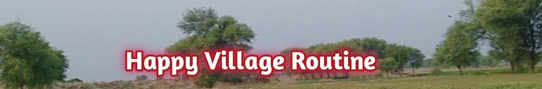 Happy Village Routine Banner
