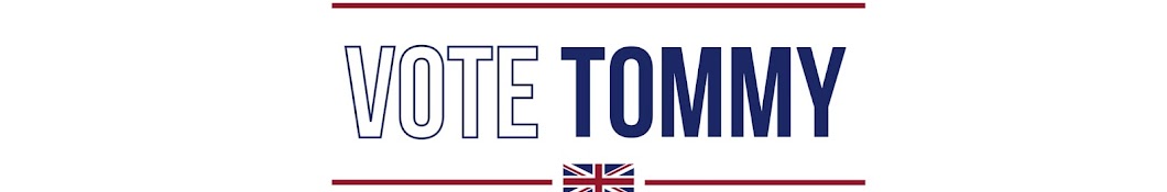 Vote Tommy Robinson MEP for North West, England Banner