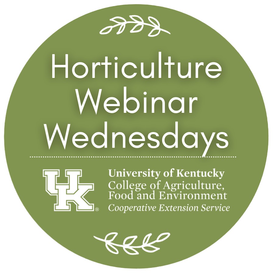 Horticulture Webinar Wednesday