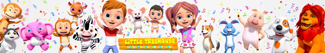 Little Treehouse Nursery Rhymes and Kids Songs Banner