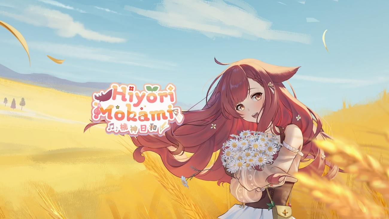 チャンネル「Hiyori Mokami Ch. 桃神日和【kawaii】」のバナー