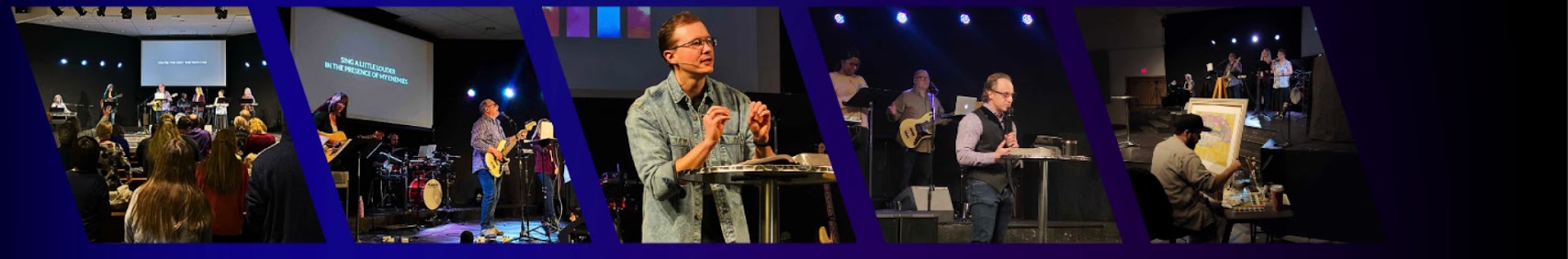 The Landing Church banner