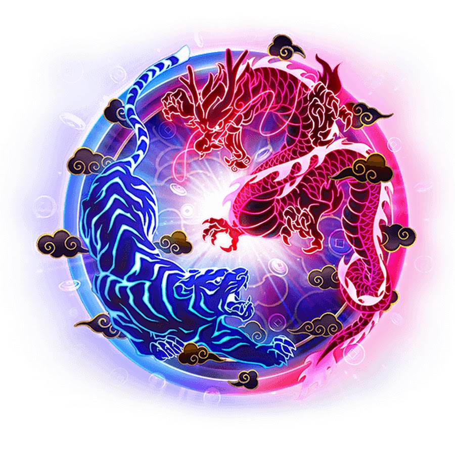 Знак зодиака рыба год дракона. Инь Янь тигр и дракон. Дракон Инь Янь. Тигр и дракон в китайской мифологии.