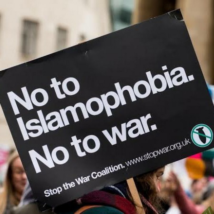 Rights org. Islamophobic. Исламофобия. Muslim Lives matter. No to Islamophobia.