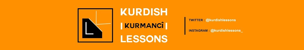 Kurdish, Kurmanji Lessons Banner