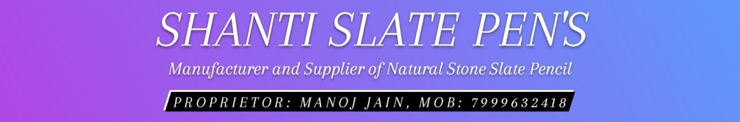 Shanti Slate Pens