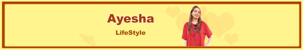 Ayesha LifeStyle Banner