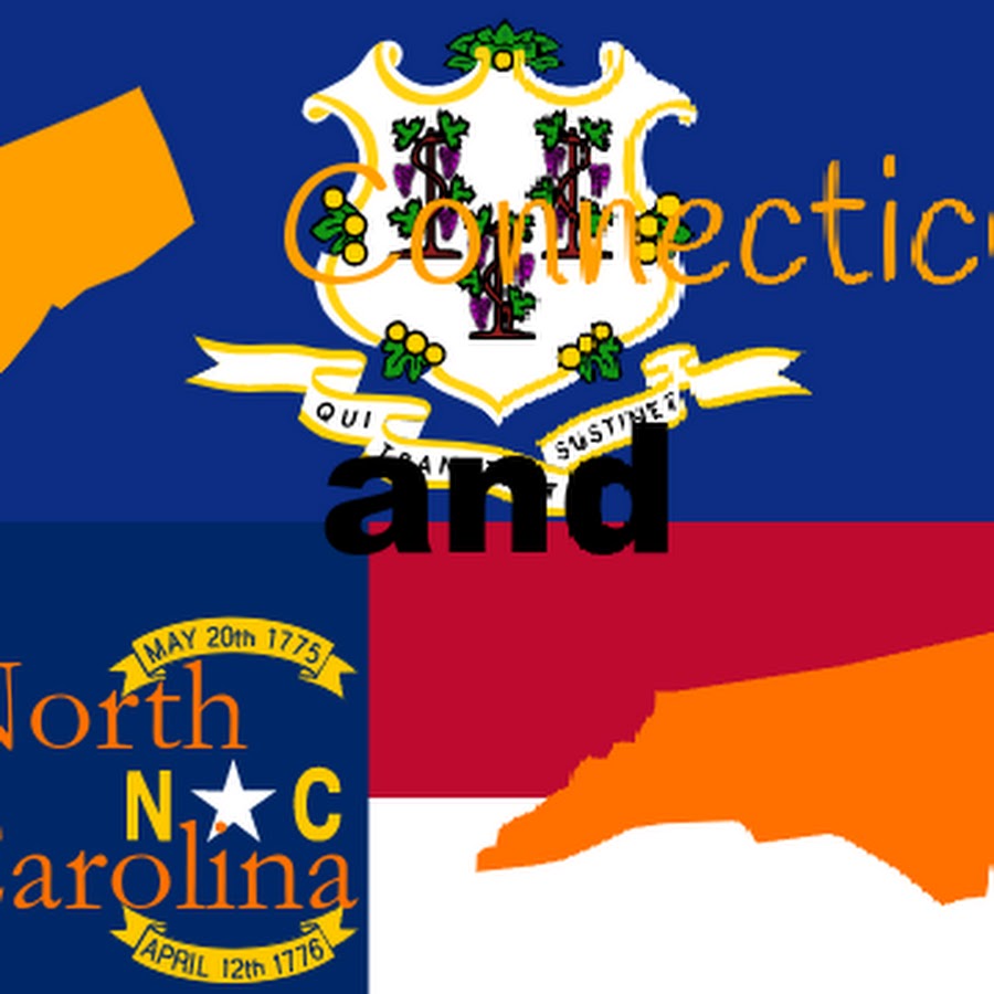 Connecticut and North Carolina