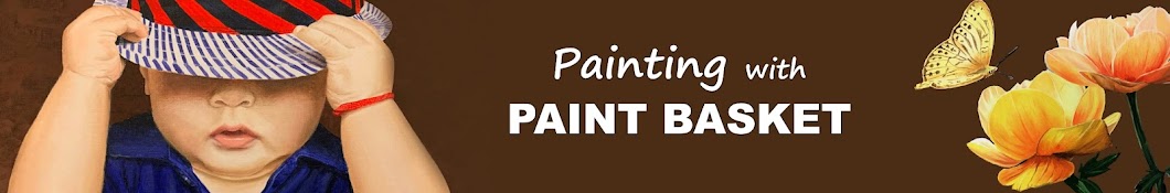 Drawing & Painting with Paint Basket Banner