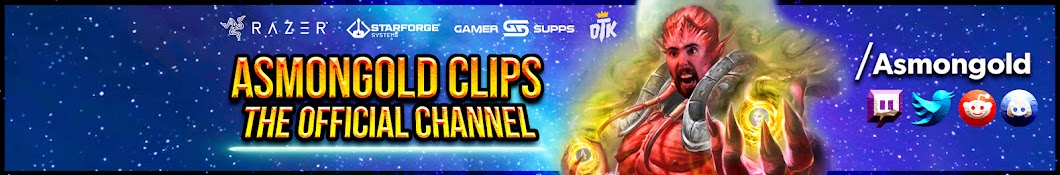 Asmongold Clips Banner