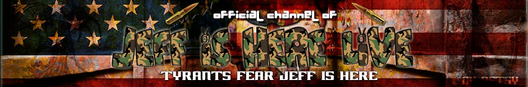 Jeff is here live Banner
