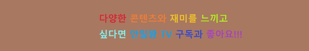 안일왕TV