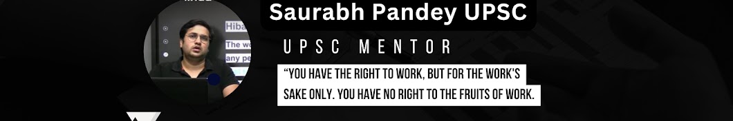 Saurabh Pandey UPSC